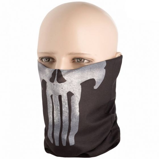 M-Tac шарф-труба облегченный Punisher черный
