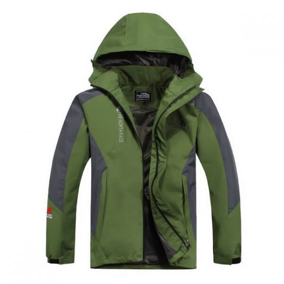 Куртка The North Face демисезонная зеленая