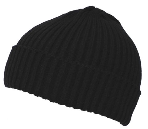 Вязаная шапка черная MFH зимняя