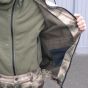 Камуфляжный демисезонный костюм A-TACS FG (осень) на флисе