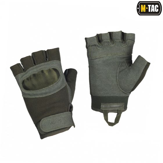 M-Tac перчатки беспалые Assault Tactical Mk.3 олива
