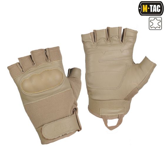 M-Tac перчатки беспалые Assault Tactical Mk.4 хаки